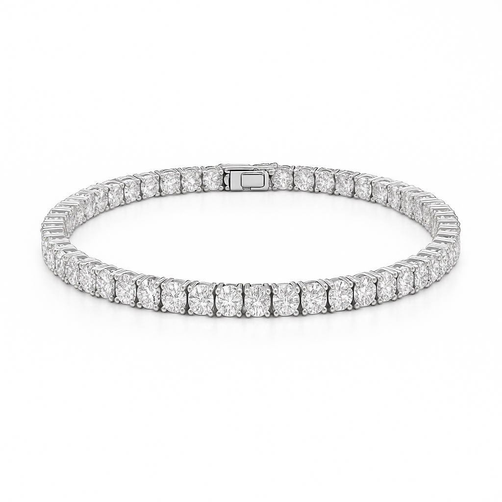 10ct Lab Diamond Tennis Bracelet