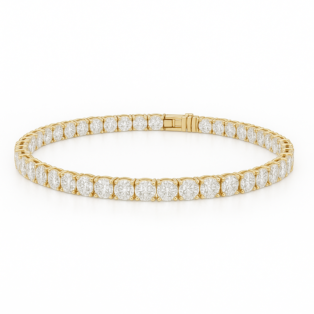 10ct Lab Diamond Tennis Bracelet