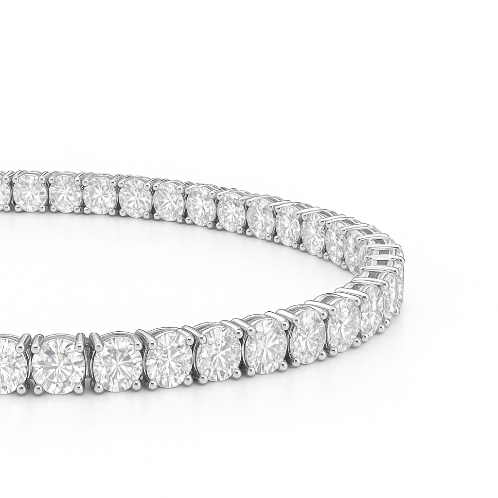 10ct Lab Diamond Tennis Bracelet